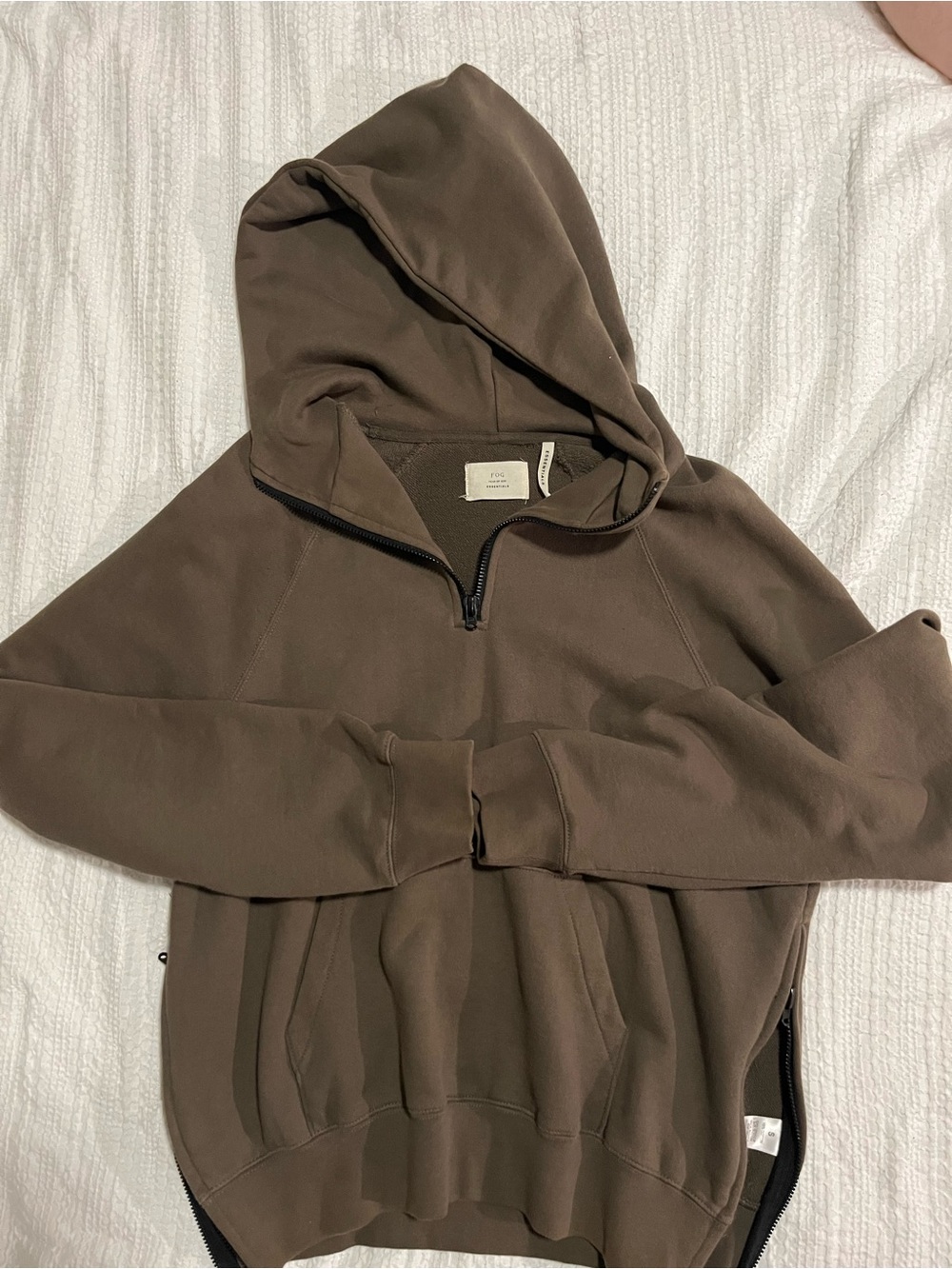 Fear of God Quarter Zip Hoodie Oversized in size Small
